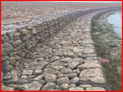 堤壩擋墻鉛絲石籠